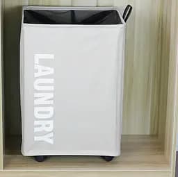 Тканинний кошик для білизни з ручками ROLLING BAG AND243, ящик для білизни - мініатюра 5
