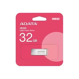 Флеш-накопичувач ADATA USB 3.2 UR 350 32Gb Сріблястий/Beige - мініатюра 2