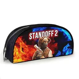 Пенал школьный с принтом Standoff 2, 23х10х8 см детский для девочки, мальчика (3925)