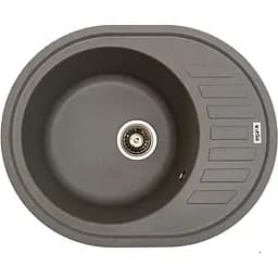 Кам'яна мийка Ventolux Monica Gray Quartz 620x500x220 мм