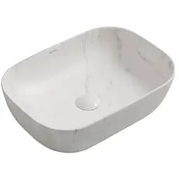 Умивальник накладний Mixxus Premium Diverse-0112 marble 455x325x135 мм MP6543, Мармур