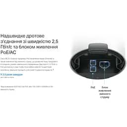Система WiFi-Mesh зовнішня TP-Link Deco BE25 BE5000 2x2.5GE LAN/WAN 1 модуль - мініатюра 13