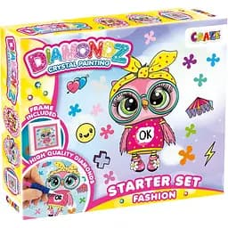 Набір для створення картини Craze Diamondz Сова в рамці зі стразами (47385)