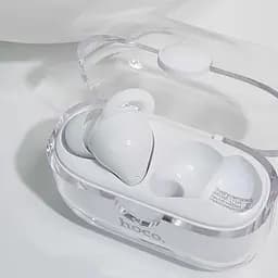 Бездротові навушники Hoco EW22 Cantante TWS білі (38434 white) - мініатюра 5