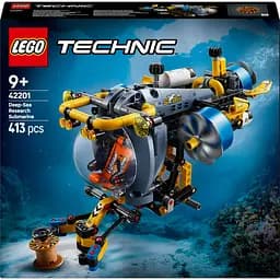 Конструктор LEGO Technic Глубоководная исследовательская подводная лодка 413 деталей (42201)
