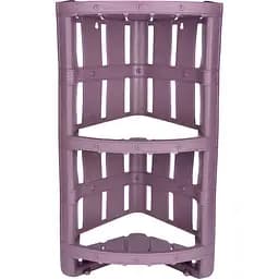 Полка для ванной комнаты Violet House 1022 Бамбу PLUM 2-х ярусная (1022 Бамбу PLUM 2-х яр.полка)