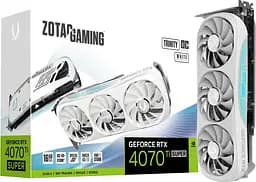 Відеокарта Zotac RTX 4070 Ti SUPER 16Gb Trinity OC White Edition (ZT-D40730Q-10P) (GDDR6X, 256 bit, PCI-E v4.0) Б/в - мініатюра 7