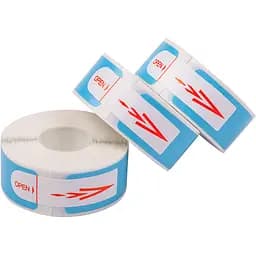 Термоетикетка Hismart 30х12 мм для WP9525, блакитна