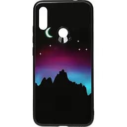 Чохол-накладка Toto Night Light Print Glass Case Xiaomi Redmi Note 7 Young Moon