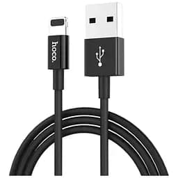 Кабель Lightning Hoco Skilled X23, 1 метр черный