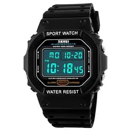 Наручний годинник чоловічий 1134BKWT Black-White Skmei acs0030853 - мініатюра 2