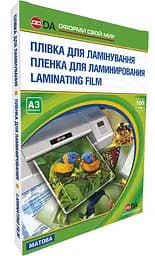 Плівка для ламінування, А3, 100 мкм, матова, 100 од, D&A Art Antistatic (1120102130800)