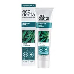 Зубная паста Ecodenta Expert Line Sensetive с CBD и пробиотиками 100 мл