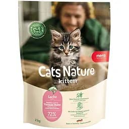 Сухой корм Mera Cats Nature Kitten Salmon (Lachs) с лососем для котят всех пород 2 кг 