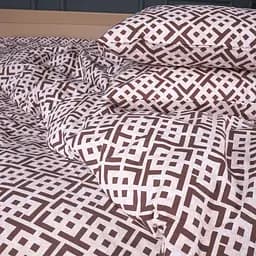 Підковдра MirSon бязь Abstract Brown 220х240 см (2200013165132) - мініатюра 5