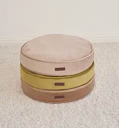 Лежак-подушка ортопедична для собак "Pearl" з ефектом пам'яті Memory Foam трав'яний М 85см - мініатюра 4