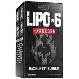 Жироспалювач Nutrex Research Lipo6 Hardcore 60ct