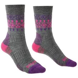 Шкарпетки Bridgedale Hike LW Endurance Boot Wmn Pattern Grey S (1053-710095.823.S)