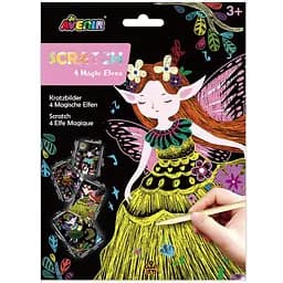 Набір для творчості скретч-арт Avenir Чарівні ельфи (CH221546)