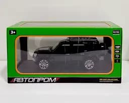 Машина металлическая Land Rover Defender 2404 Автопром, в коробке (6900001652236) Черный