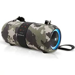 Портативна колонка Real-El RX733 24W Bluetooth TWS, RGB, Haki