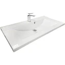 Раковина накладная Adamant QUANTO, прямоугольная (4824296107201)