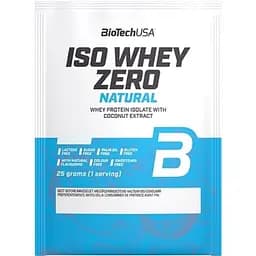 Протеин BiotechUSA Iso Whey Zero Natural Lactose Free Coconut 25 г