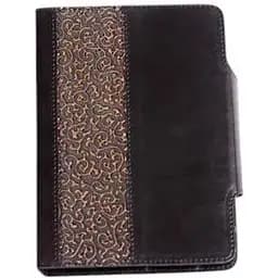 Чехол-книжка Smart case 7 дюймов с орнаментом черно-золотой