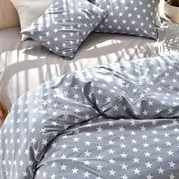 Комплект постільної білизни Ideia StarDreams, полуторний, сірий (8-33364)