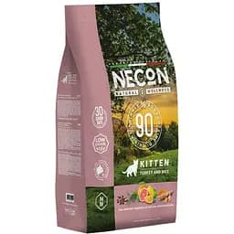 Сухий корм для кошенят Necon Natural Wellness Kitten індичка з рисом 1.5 кг