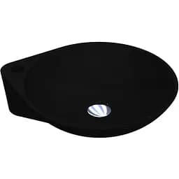 Умивальник Miraggio Florence mirastone black 0000682, Чорний матовий