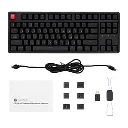 Keychron Клавіатура механічна C3 Pro V2 87Key, K pro Brown, USB-A, QMK, Hot-swap, 8K, EN/UKR, RGB, чорний - мініатюра 2