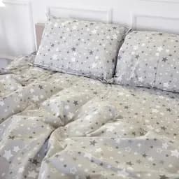 Комплект постільної білизни MirSon Бязь 17-0660 Gray sky 110х140 см (2200009620294) - мініатюра 2