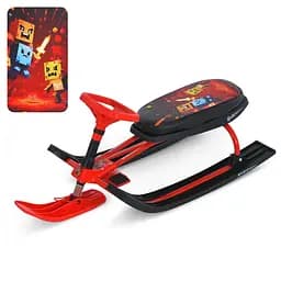 Детский зимние санки "Снегокат" Bambi MS 1778-9 до 30 кг