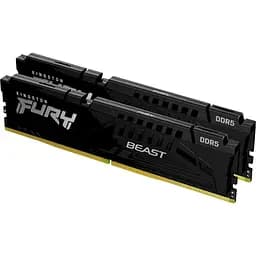 Модуль пам'яті Kingston Fury DDR5 32GB (2x16) 5200MHz Beast Black (KF552C36BBEK2-32)