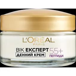 Денний крем проти зморщок L'oreal Paris Вік експерт 55+ відновлювальний, 50 мл (A7821700)