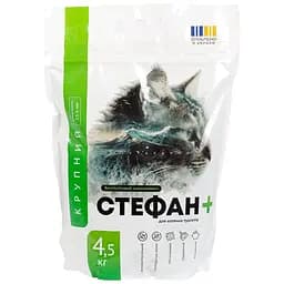 Наповнювач для котячих туалетів Стефан бентонітовий гранула максі 2.5-5 мм 4.5 кг
