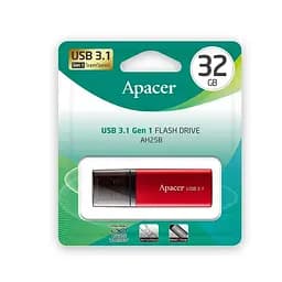 Флеш-накопичувач Apacer USB 3.2 Gen 1 AH25B 32Gb Червоний - мініатюра 2