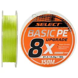 Шнур Select Basic PE 8X Light Green 150 м 1.2/0.16 мм 20 lb/9.3 кг