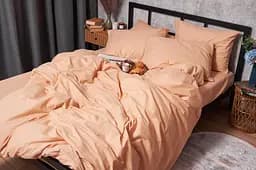 Комплект постільної білизни Moon&Star Бязь Gold Люкс Cream Дитячий 110x140 см наволочки 2x50x50 см - мініатюра 5