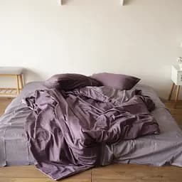 Комплект постельного белья фиолетовый Lupine - двухспальный