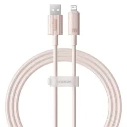 Кабель Baseus Habitat Series Fast Charging Cable USB to Lightning 2.4A 1m P10360200421-00 Pink