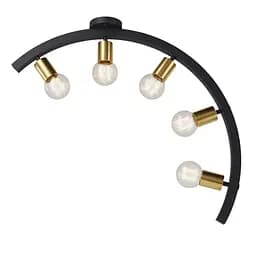 Настінне бра "Mone" PikArt арт. 19600 Золотий/чорний