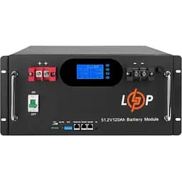 Аккумулятор LogicPower LiFePO4 48V 51.2V/120Ah/6144Wh (30385) [125756]