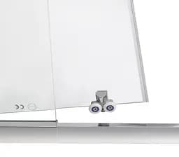 Душові двері в нішу Qtap Taurus CRM2013-14.C6 130-140x200 см, скло Clear 6 мм, покриття CalcLess (TAUCRM201314C6) - мініатюра 5