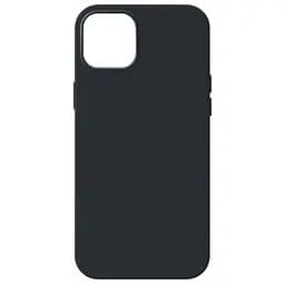 Силиконовый чехол для Apple iPhone 15 Plus, ICON2 Case, черный, противоударный, панель, защита всего корпуса, матовая поверхность Soft Touch, выступает над дисплеем, совместим с защитными стеклами и пленками, с микрофиброй, ArmorStandart (ARM70512)