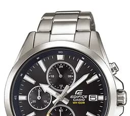 Наручний годинник сталеві чоловічі оригінальні Casio Edifice EFV-560D-1AVUEF (модуль 5451) - мініатюра 6