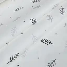 Комплект постільної білизни Cosas Frost branches CS6 Сімейний сірий (FrostBranches_El180x30-106LilacHaze_160x2) - мініатюра 12