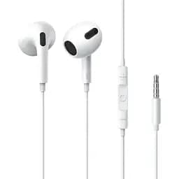 Наушники Baseus Encok 3.5mm lateral in-ear Wired Earphone H17 белые