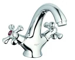 Змішувач для умивальника Тroya DTZ1-A827 двовентильний 30412